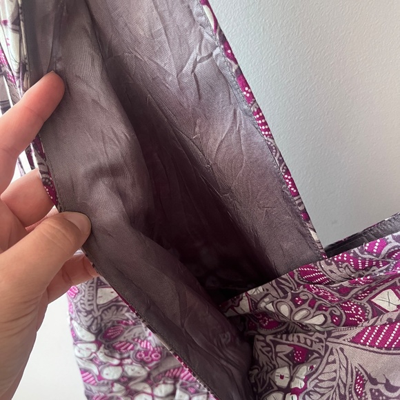 Purple pattern maxi dress (size 10) - Picture 3 of 4